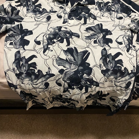 Navy blue Armani Exchange Floral Set - Picture 2 of 4